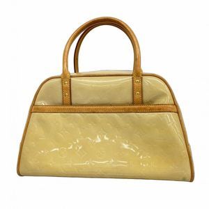 Louis Vuitton Vernis Tompkins Square Handbag M91149 Beige  Women's